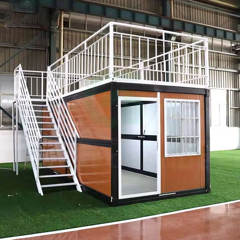 Foldable Container House with Balcony1
